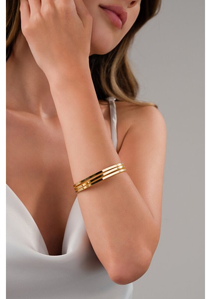 14 Ayar Altın Ajda Bilezik modelleri