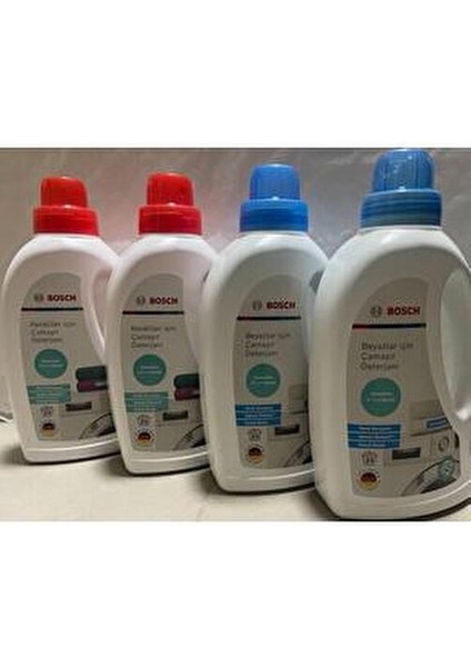 Siemens Renklı Beyaz Sıvı Deterjanseti 4"lü Ekonomık Paket