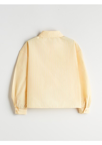 Yeni Sezon Basic Uzun Kollu Kız Çocuk Gömlek fiyatları