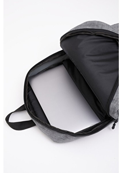 Gri SHK61 3 Bölmeli 13-14-15 Inç Uyumlu Laptop Sırt Çantası indirimleri