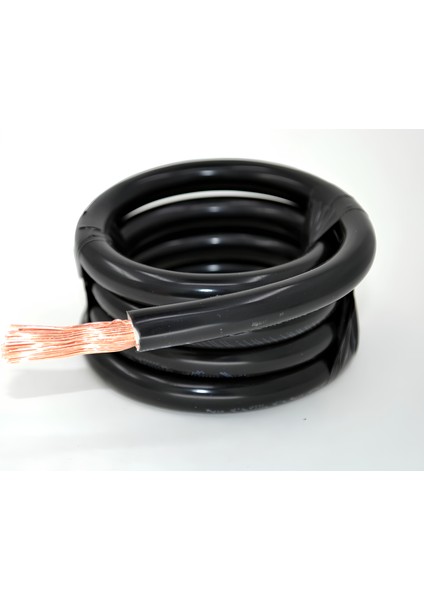 Bakır Akü Kablosu 1 Metre 35MM Siyah