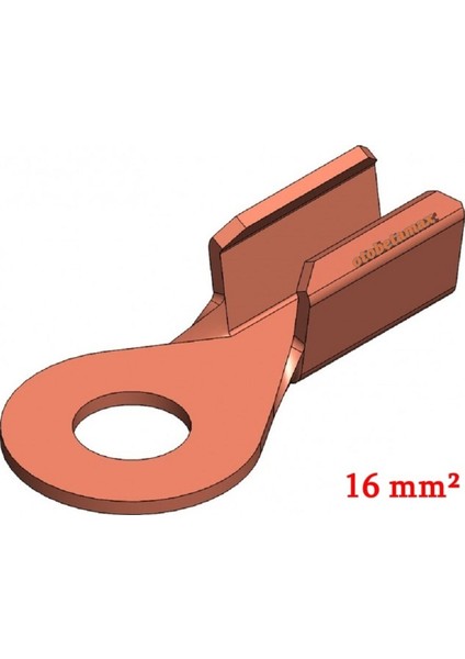 (5 Adet) Mesa Ba 16 Bakır Kablo Ucu Başlık Pabuç Fiş Terminal Akü