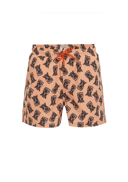 Valesca Erkek Turuncu Volley Short