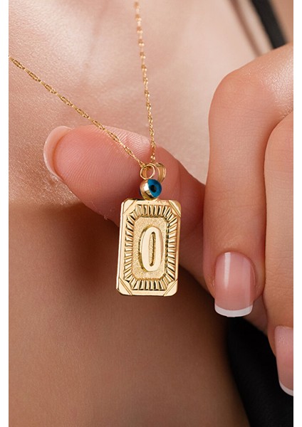 14 Ayar Altın Vintage O Harfli Kolye fiyatları