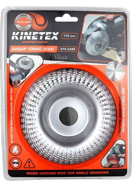 115MM Ahşap Törpü Eğe Disk Gümüş (5067)