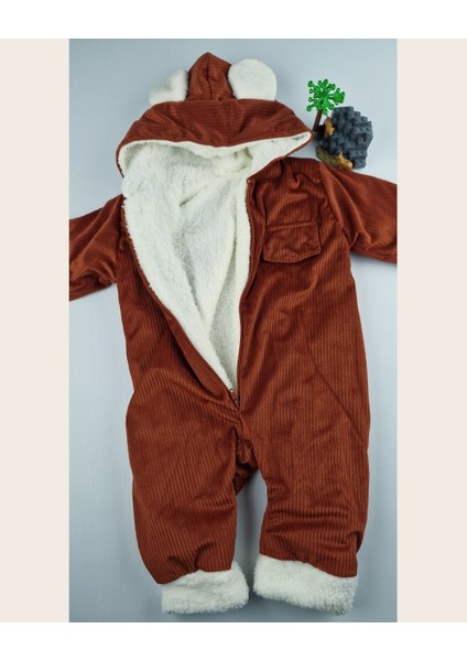 Peluşlu Kadife Bebek Tulum – 6-24 Ay modelleri