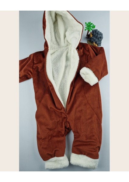 Peluşlu Kadife Bebek Tulum – 6-24 Ay indirimleri