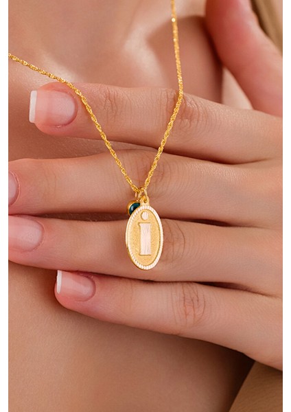 14 Ayar Altın I Harfli Kolye fiyatları