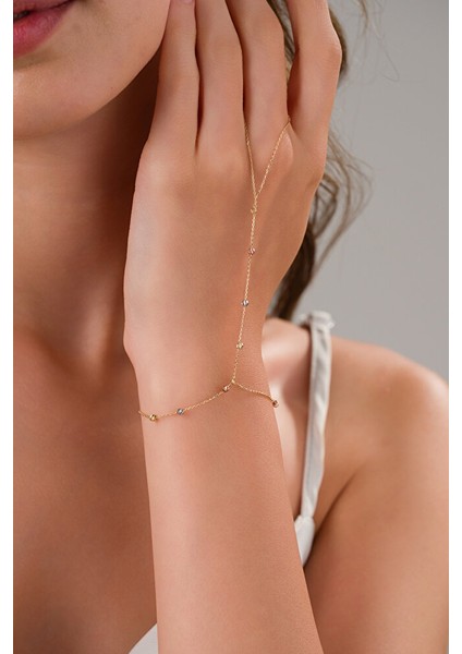 14 Ayar Altın 3 Renkli Dorikalı Şahmeran modelleri