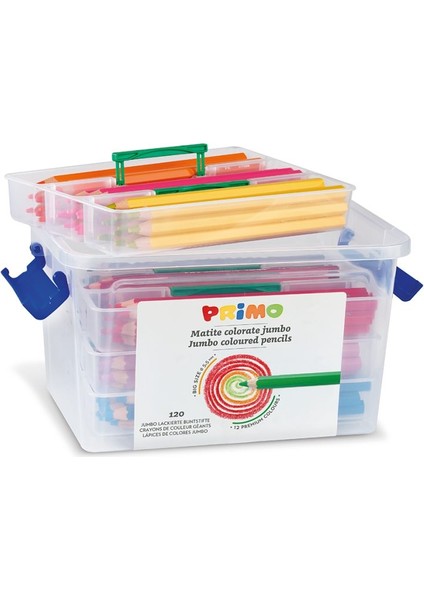 Jumbo Kuru Boya Okul Seti 120 Adet (12 Renk)