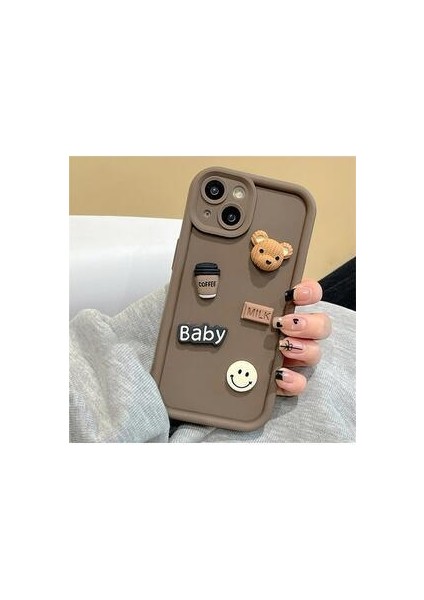 Iphone 13 ve 14 Uyumlu Çikolata Baby Oyuncak Tasarımlı Kılıf