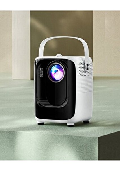 5g Mi Smart Mini Projektör 1080P LED Taşınabilir Wifi Video Sinema Bağlantı Türleri fiyatları