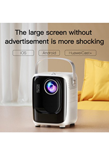 5g Mi Smart Mini Projektör 1080P LED Taşınabilir Wifi Video Sinema Bağlantı Türleri indirimleri