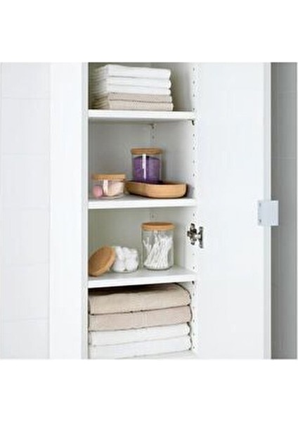 5'li Banyo Seti - Mantar Kapaklı Standlı Cam Banyo Düzenleme Seti