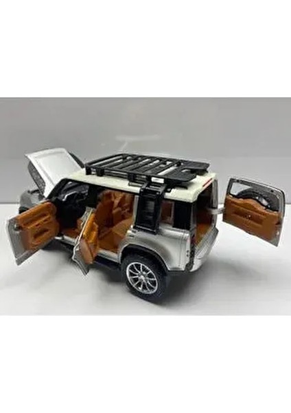 Land Rover Defender Metal Araba 23 cm Sesli Işıklı Detaylı Tasarım Oyuncak fiyatları
