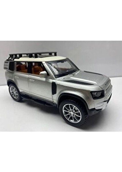 Land Rover Defender Metal Araba 23 cm Sesli Işıklı Detaylı Tasarım Oyuncak fırsatları