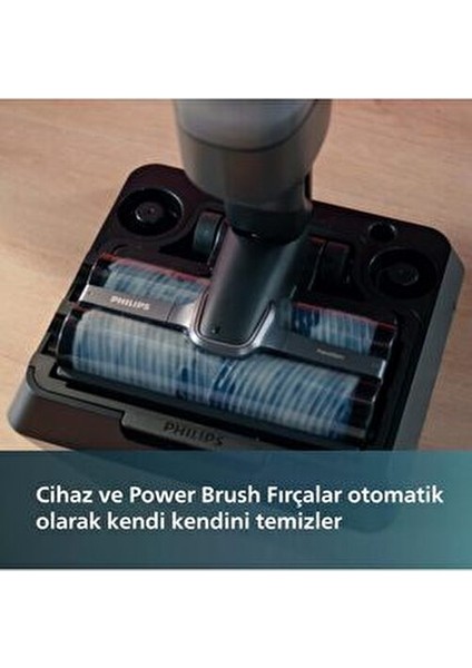 Aquatrio Islak & Kuru Temizlik Kablosuz Premium Dikey Süpürge 9000 Serisi, 180 M²'ye Kadar Temizlik