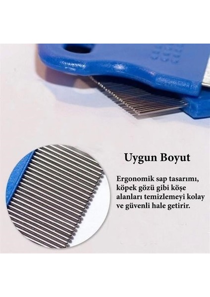 Buffer® Evcil Hayvan Kedi Köpek Pire Tarağı ve Köpek Gözyaşı Lekesi Tarağı fiyatları