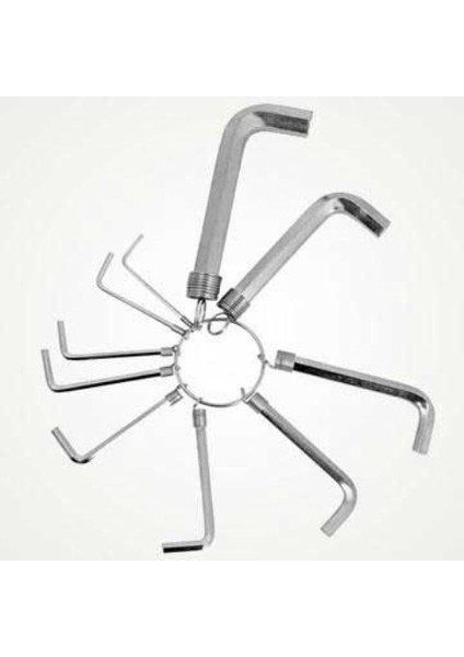 Allen Anahtar Takım Altı Köşeli 10 Parça Alyan (5067) indirimleri