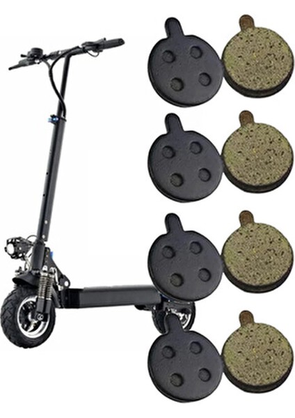 Onvo Elektrikli Scooter 012 x Plus Uyumlu Scooter Fren Balatası (4 Çift) ve Balata Çeşitleri