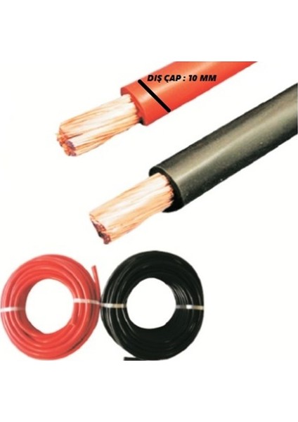 Murat 25 mm Akü Kablosu Kırmızı 1 mt N11.14635