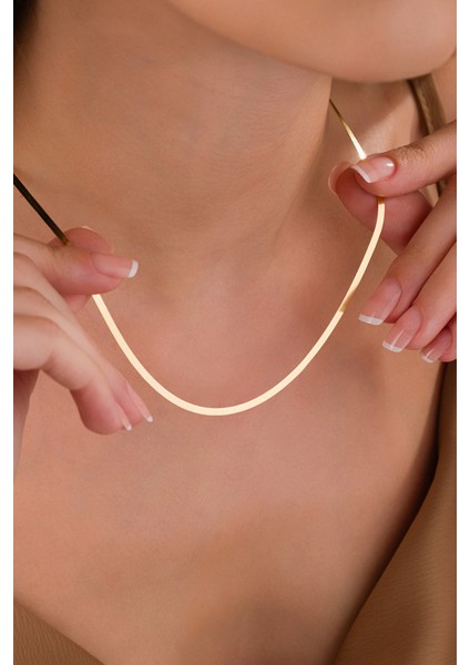 14 Ayar Altın Ezme Model Kolye fiyatları