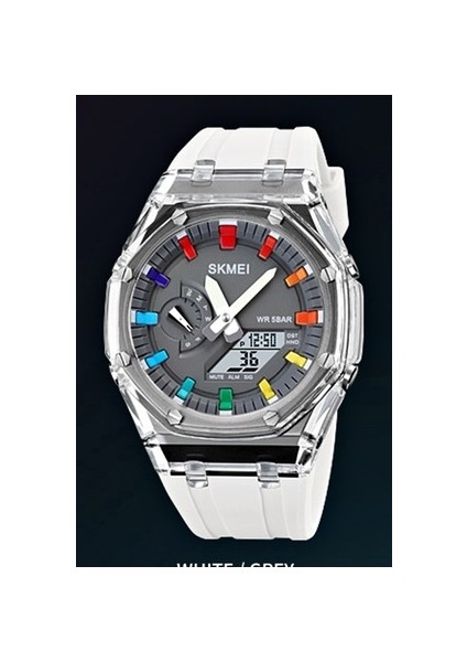 2100 Renkli Spor Tasarım LED Kol Saati