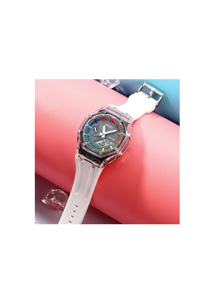 2100 Renkli Spor Tasarım LED Kol Saati indirimleri