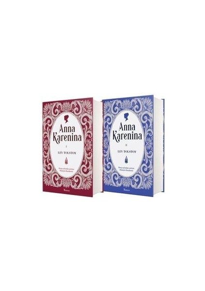 Anna Karenina 2 Kitap Seti Eğlenceli Tasarım ve Setli Ürün Özelliği