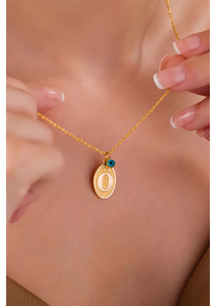 14 Ayar Altın Ö Harfli Kolye fiyatları