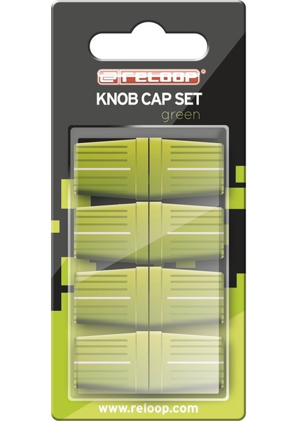Knob Cap Set Green (Set Of 8) indirimleri