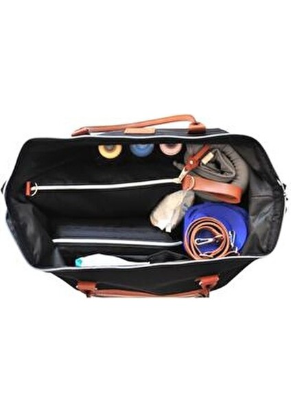 Baby Bag Tasarım 3 Lü Set Siyah Anne Bebek Bakım ve Kadın Çantası