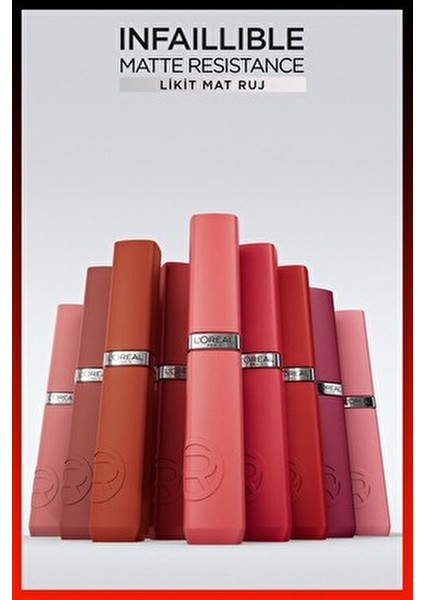 Infaillible Matte Resistance Likit Mat Ruj - 500 Wine Not?