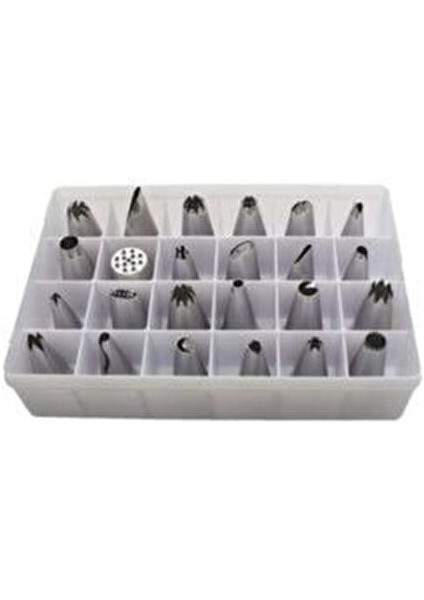 Çelik Duy Seti 24 Parça 19 lt Kapasite ile Paslanmaz Malzeme Kullanımı