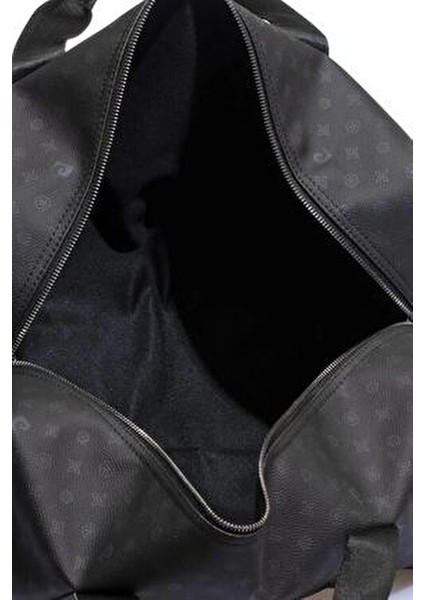 04PC001205 Siyah El Valizi Bavul Spor Çantası Suni Deri Malzemeden Üretildi fırsatları