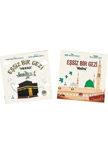 Eşsiz Bir Gezi ve Kabeli Çocuk Seccadesi Hediyelik Set modelleri