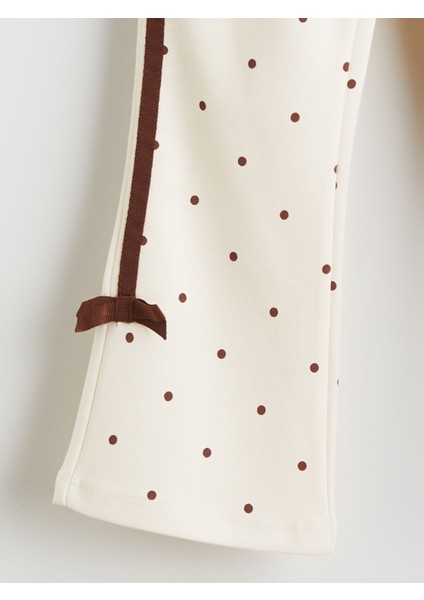 Yeni Sezon Beli Lastikli Kız Çocuk Tayt 2'li modelleri