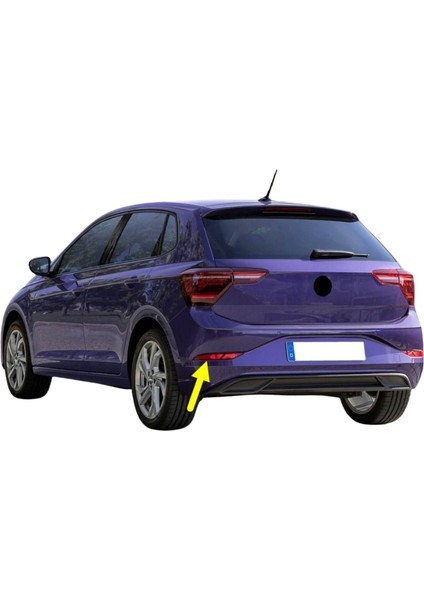 Volkswagen Polo 2021-2025 Arası Modeller Arka Tampon Sol Dıştaki Reflektör 2G0945105A fiyatları