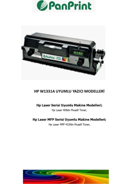 Hp 331A - W1331A Muadil Toner fiyatları