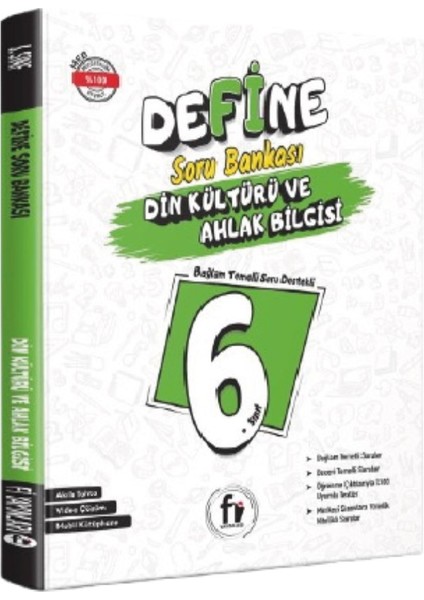 6. Sınıf Maarif Model Define Din Kültürü Soru Bankası Fi Yayınları modelleri