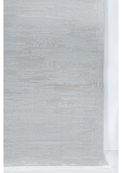 Distressed Pattern Eskitme Tasarımlı Pamuk Tabanlı Salon - Oturma Odası Gri Renk Halı modelleri