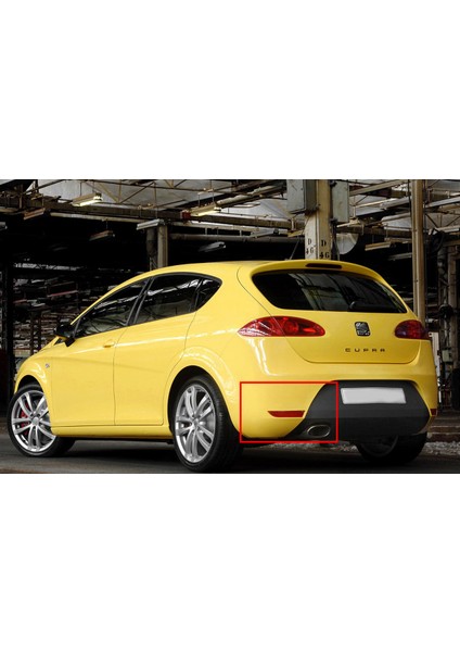 Seat Leon Mk2 Cupra 2006-2009 Arası Modeller Arka Tampon Sol Alt Köşe Reflektörü Yansıtıcı Kedi Gözü 1P0945105E fiyatları