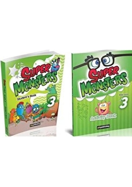 Yds Publishing 3. Sınıf Super Monsters Grade 3 Student's Book And Activity Book