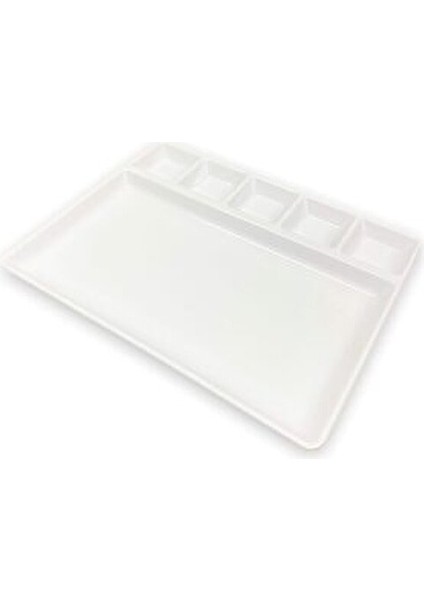 Thermo Kırılmaz Melamin Beyaz Bölmeli Kahvaltı Tabağı fiyatları