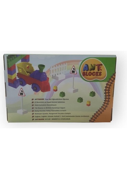 Asya Oyuncak Train Blocks Renkli Tren Blok Seti fiyatları