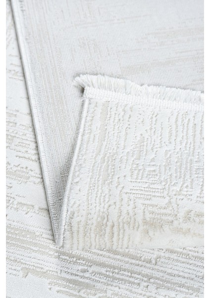 Distressed Pattern Eskitme Pamuk Tabanlı Salon - Oturma Odası Krem Renk Halı fiyatları