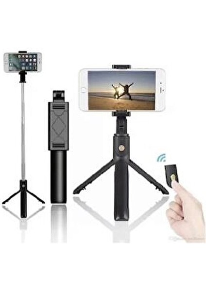 Üst Kalite Hobistan K07 Selfi Kumandalı Bluetooth Selfie Ktr Tech fiyatları