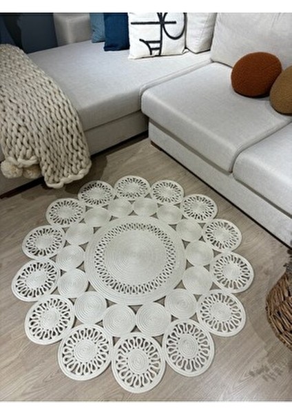 Marguerite Trikot Papatya Model Kilim