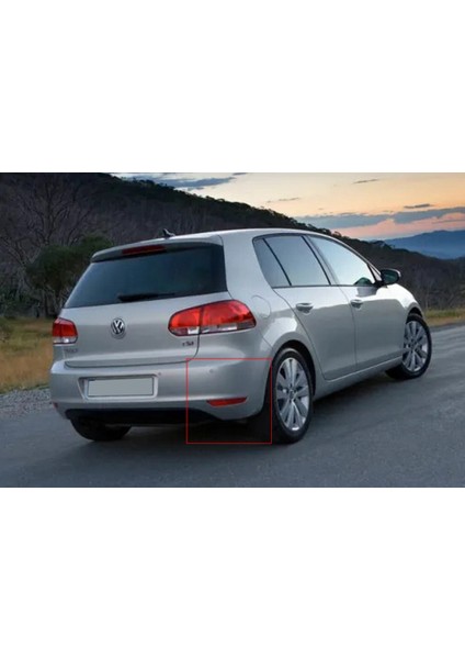 Volkswagen Golf 6 Mk6 2009-2012 Arası Modeller Arka Tampon Sağ Alt Köşe Reflektör Yansıtıcı Kedi Gözü 5K0945106A fiyatları