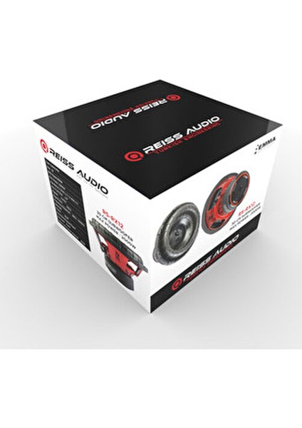 RS-RX12 2000WAT 600 Rms 30CM Spl Subwoofer Bas Çift Bobin indirimleri